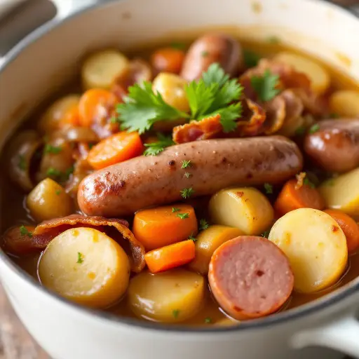 Coddle: Dublin's Comfort Dish styled food shot