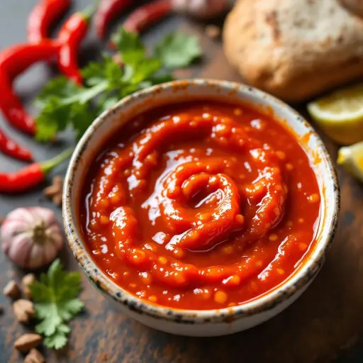 Homemade Tabasco-Style Hot Sauce styled food shot
