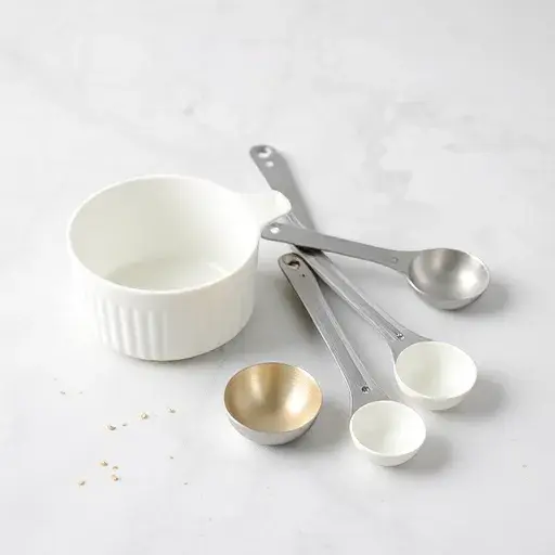 measuring cups and spoons