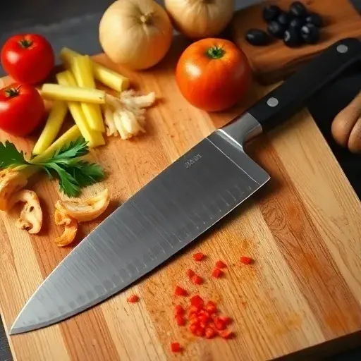 sharp knife