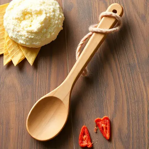 wooden spoon or spatula
