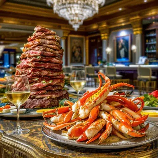 Bacchanal Buffet at Caesars Palace - a can't-miss destination