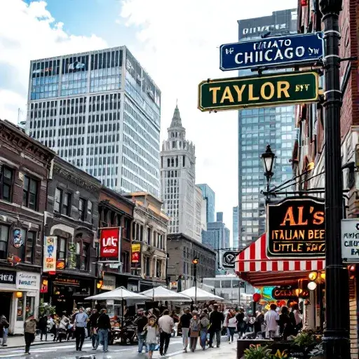 A Culinary Journey Through Chicago's Little Italy: Food, Culture, and Flavor styled food shot