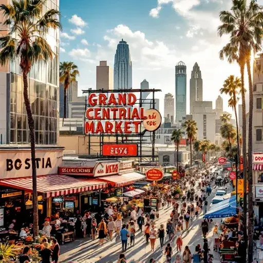 Eat Your Way Through the City of Angels: A Culinary Adventure in Los Angeles styled food shot