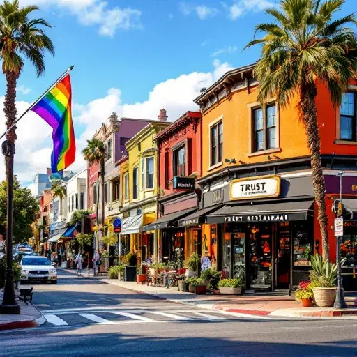 Exploring Hillcrest: San Diego's Vibrant Culinary and Cultural Hub styled food shot