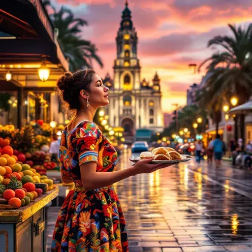 Exploring Mexico City: A Culinary and Cultural Adventure styled food shot