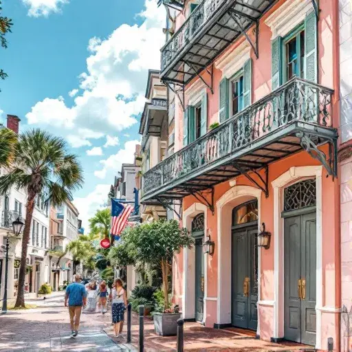 Savoring the Charm: A Culinary Journey Through Charleston's King Street Historic District styled food shot