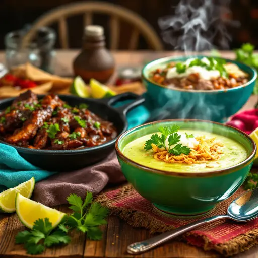 Savor the Spice: Mexican Culinary Delights styled food shot